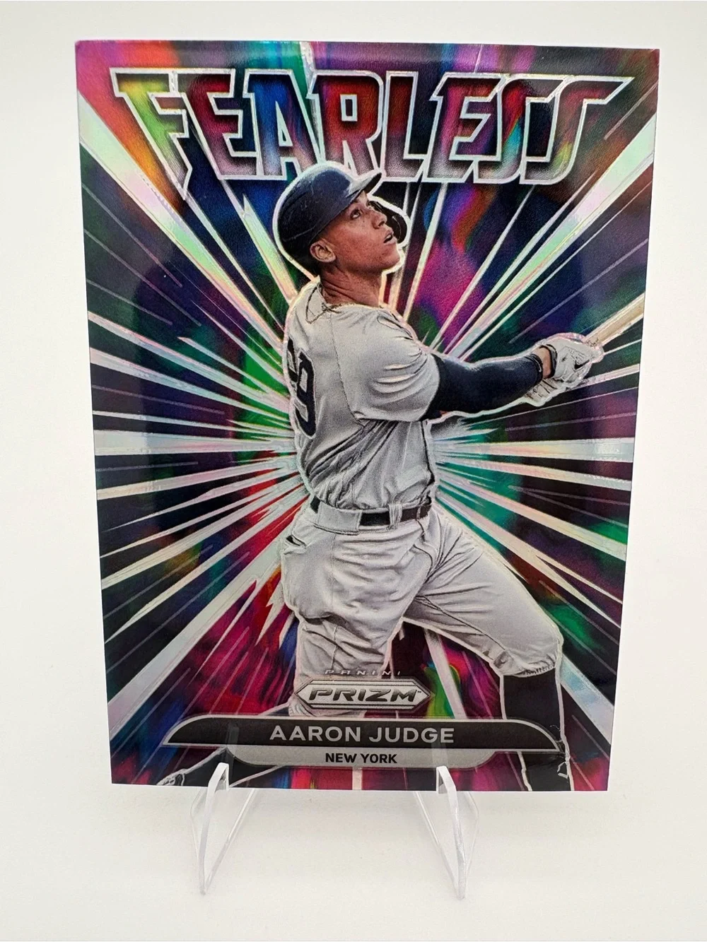 Aaron Judge Yankees 4-Card Lot 🔥 Inserts 🔥 Panini & Topps - Picture 6 of 9